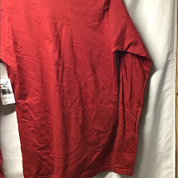 Freeze Inc - Ladies L/S Tee - Red - Size Small - Picture 6 of 6